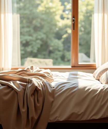 Embellissez votre chambre grâce à une élégante parure de lit en lin