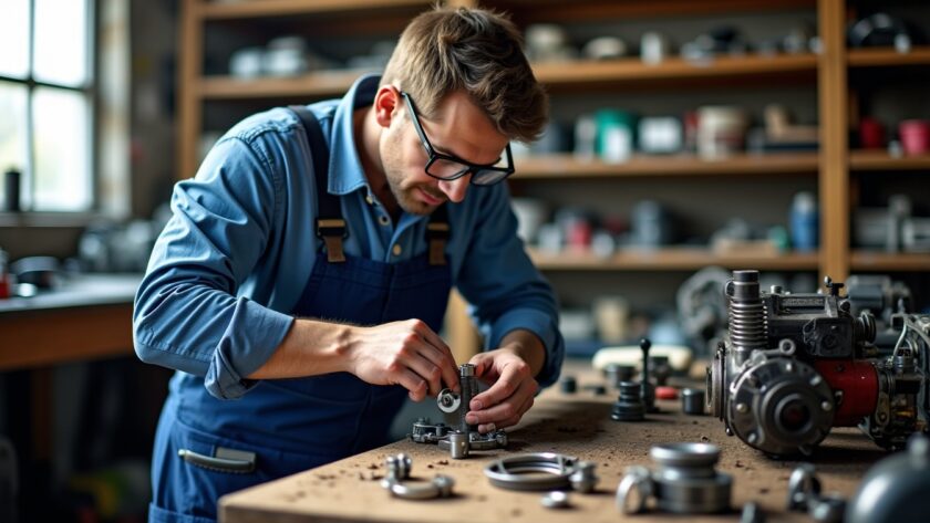 Guide illustré du montage du ressort régulateur pour moteur Briggs & Stratton