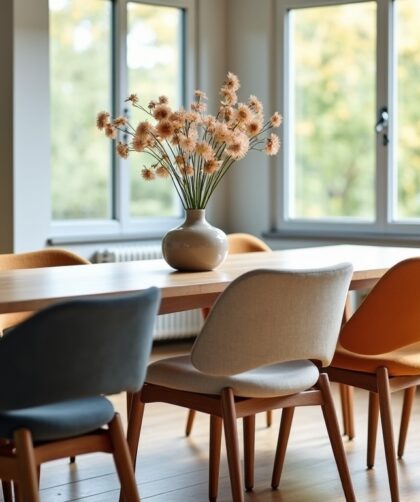 Comment choisir le modèle idéal de chaises pour votre salle à manger ?