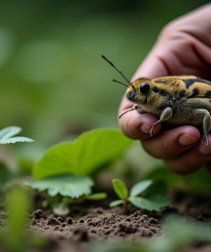 Mystère des trous au jardin : causes et animaux potentiels à l'origine