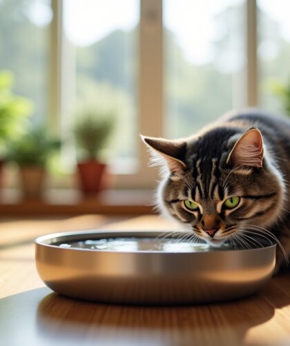 Installer une fontaine à eau pour son chat : Pourquoi c’est essentiel et comment s’y prendre chez soi