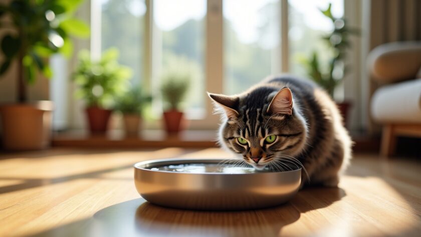 Installer une fontaine à eau pour son chat : Pourquoi c’est essentiel et comment s’y prendre chez soi