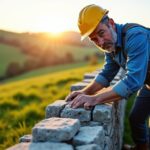 Comment stabiliser un mur en pierre incliné : techniques fiables et durables