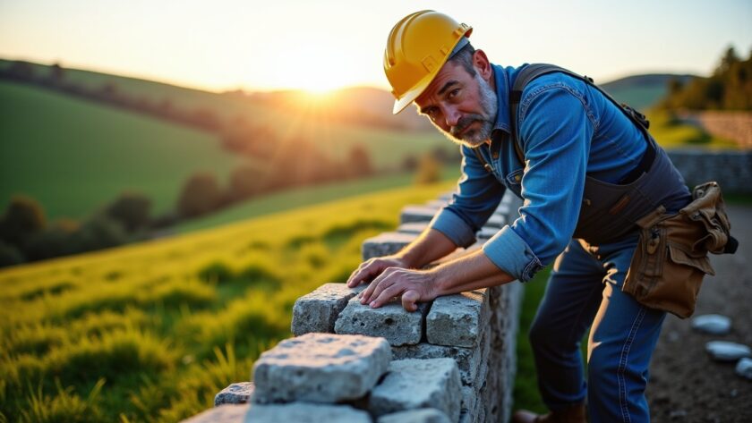 Comment stabiliser un mur en pierre incliné : techniques fiables et durables