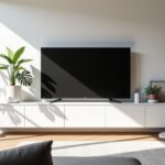 Meubles TV en placo plâtre : Inspirations design pour un salon moderne et épuré en 2025