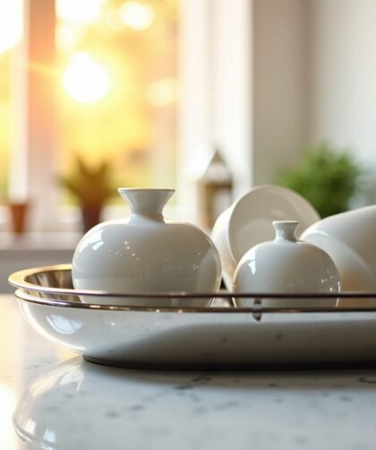 Égouttoir Tempo Alessi : alliance parfaite entre design contemporain et inoxydabilité pratique