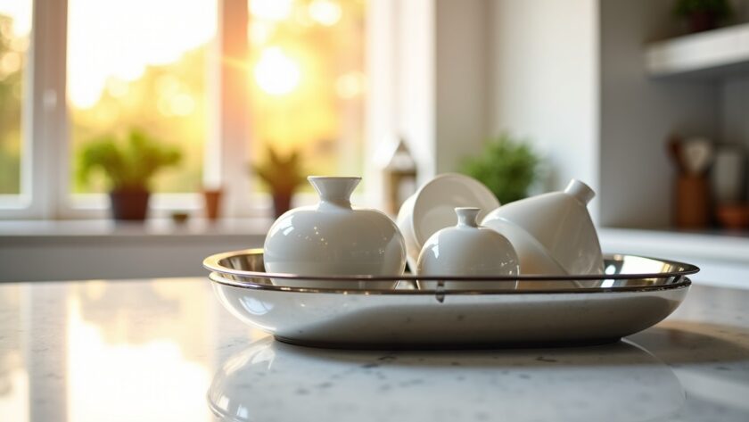 Égouttoir Tempo Alessi : alliance parfaite entre design contemporain et inoxydabilité pratique
