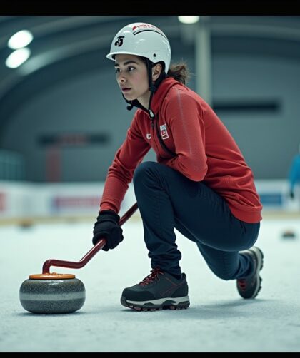 Le curling : quand un lancer précis bouleverse tout le déroulement du match