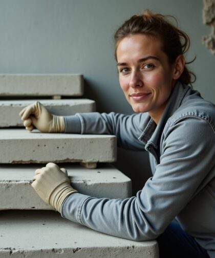 Comment transformer un escalier en béton : méthodes innovantes et matériaux performants