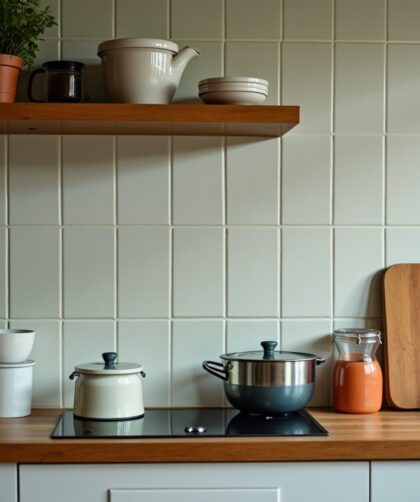 Revêtement mural pour cuisine : optez pour un matériau à la fois durable et élégant