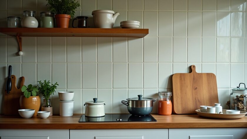 Revêtement mural pour cuisine : optez pour un matériau à la fois durable et élégant