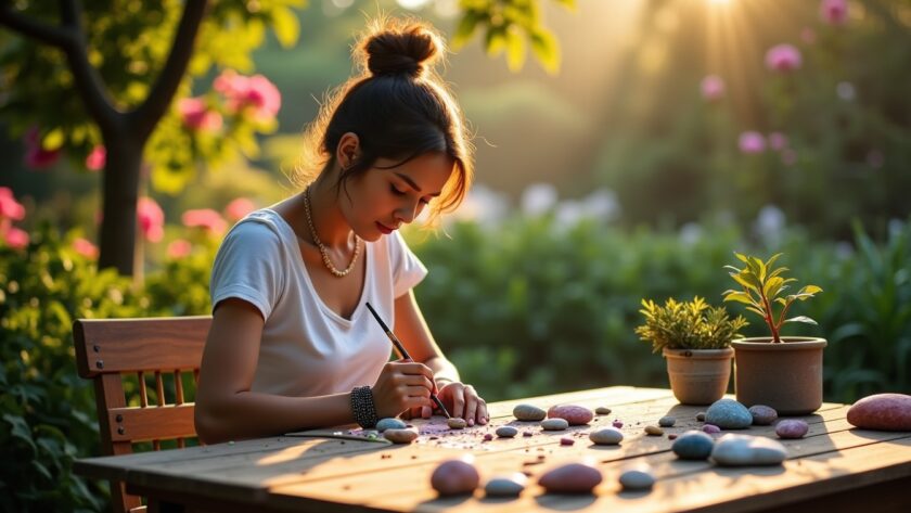 Peinture sur galets : astuces innovantes et idées faciles pour libérer votre créativité