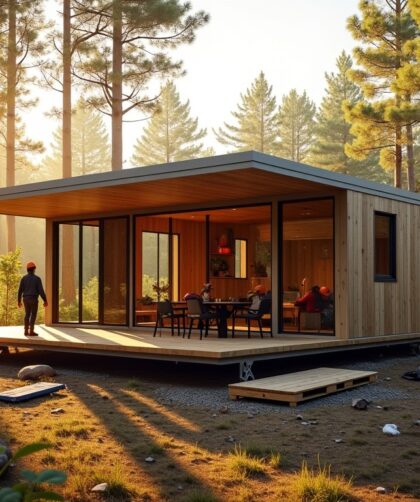 Habitat modulable : bâtir rapidement un logement sur-mesure et écologique