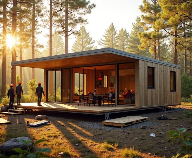Habitat modulable : bâtir rapidement un logement sur-mesure et écologique