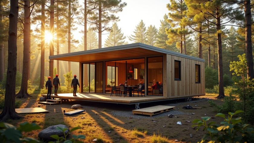 Habitat modulable : bâtir rapidement un logement sur-mesure et écologique