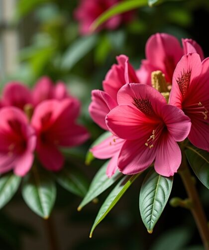 Rhododendron simsii : Sublimez votre intérieur avec cette fleur d’exception