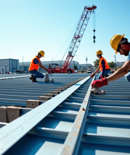 Optimiser l'espacement des chevrons pour une toiture bac acier durable et résistante