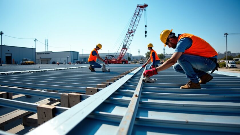 Optimiser l'espacement des chevrons pour une toiture bac acier durable et résistante