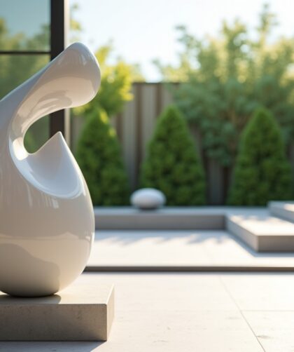 Statues décoratives au design exclusif pour sublimer vos espaces intérieurs et extérieurs