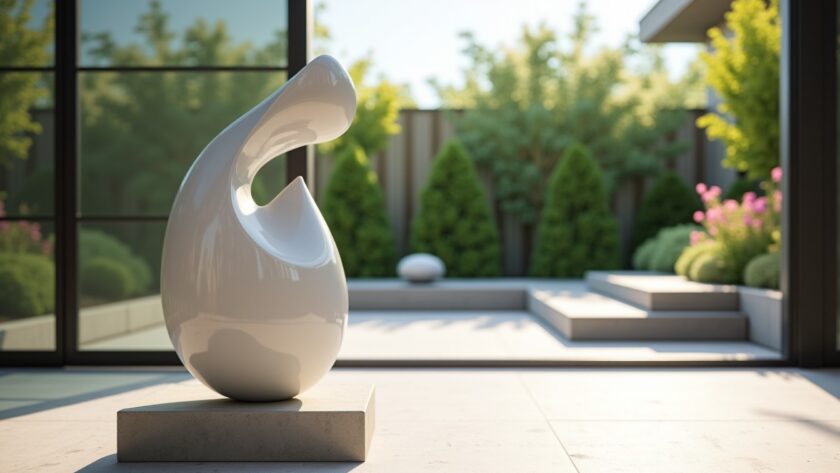 Statues décoratives au design exclusif pour sublimer vos espaces intérieurs et extérieurs