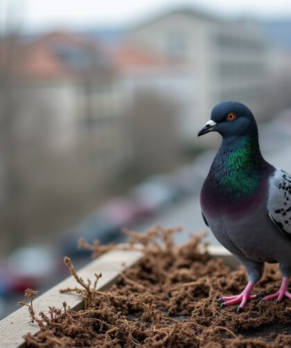 Nid de pigeon sur mon balcon : symboles et messages secrets révélés