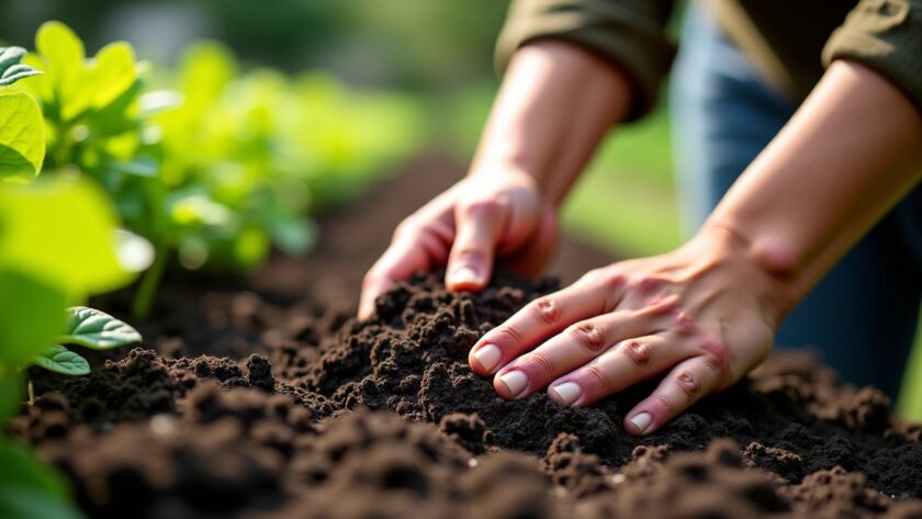 Tasser la terre à la main : méthodes simples et efficaces pour un sol parfait