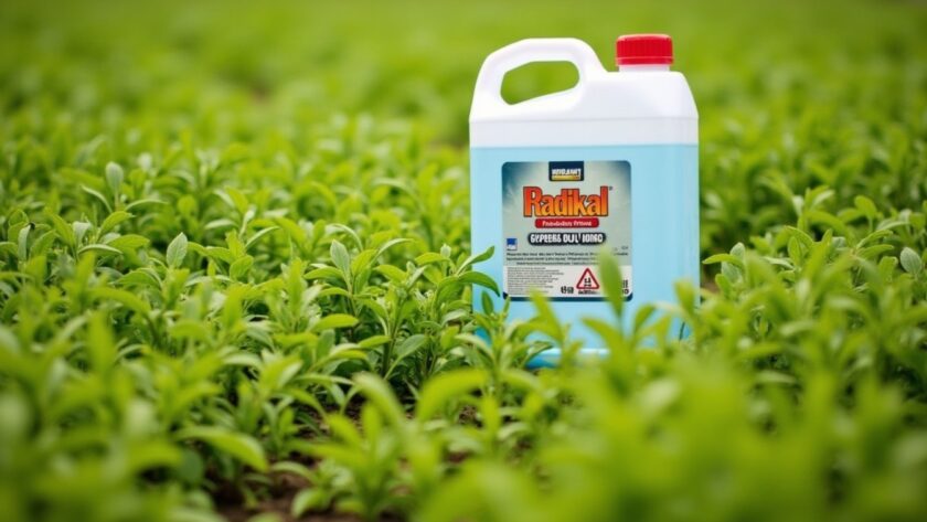 Radikal 5L, désherbant au glyphosate en Espagne : guide complet d'achat et conseils d'utilisation