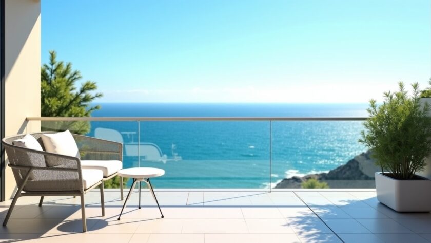 Appartement lumineux à Béjaia avec balcon et vue imprenable sur la mer